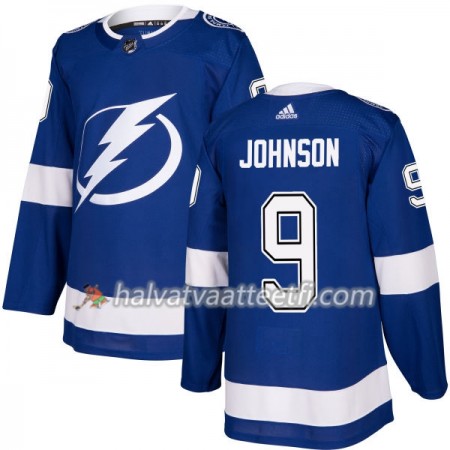 Miesten NHL Tampa Bay Lightning Pelipaita Tyler Johnson 9 Adidas 2017-2018 Sininen Authentic Miesten NHL Tampa Bay Lightning Pelipaita Tyler Johnson 9 Adidas 2017-2018 Sininen Authentic